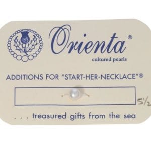 Orienta 5.5mm Cultured Pearls