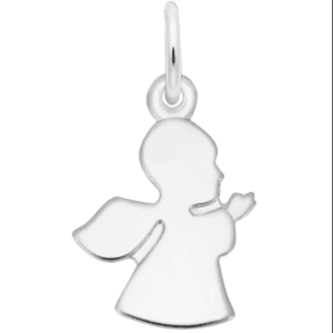 SILVER ANGEL CHARM