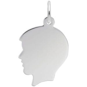 BOYS HEAD CHARM