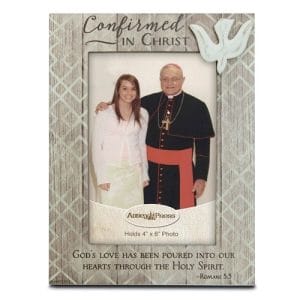 Confirmation Wood Frame With Easel Boxed