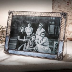 4x6 Horizontal Frame-Pale Blue, Clear Cube