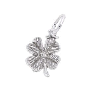 SILVER 4 LEAF CLOVER
