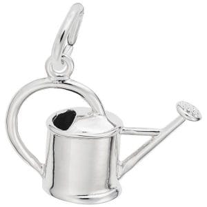 SILVER WATERING CAN CHARM