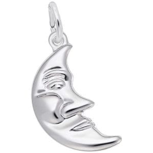 STERLING HALF MOON