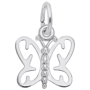 STERLING BUTTERFLY CHARM