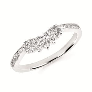 Sunburst Diamond Ring