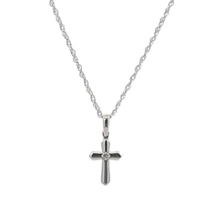 10KW Petite Diamond Cross