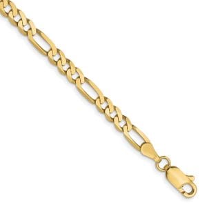 Leslie's 10K 4mm Flat Figaro Chain