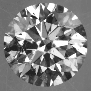 2.01ct H/I1 Round Brilliant cut R&F 6EUAOXYA903