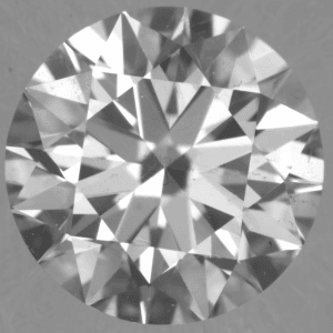 0.70ct J, SI1 Round R&F Loose Diamond