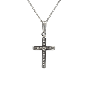 Diamond Cross Necklace