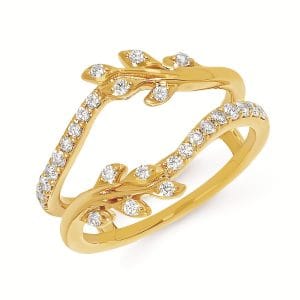 14KY Diamond Bridal Insert ctw:0.33