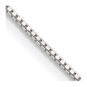 18 STERLING BOX CHAIN"