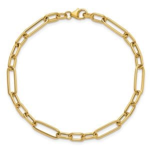 Leslie's 14K Polished Fancy Link Bracelet
