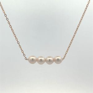 Pearl Bar Necklace