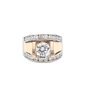 Beautiful Wide Ring Waiting for A New Center Stone
