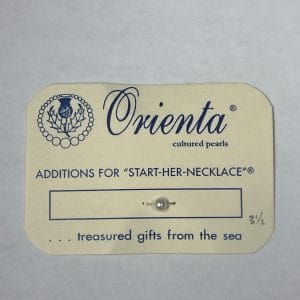 Orienta 3.5mm Cultured Pearl