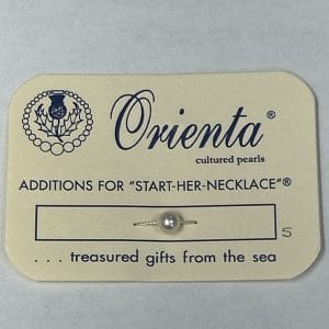 Orienta 5mm Cultured Pearl
