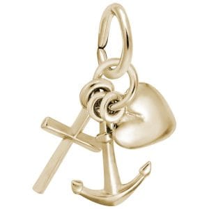 Faith, Hope, Charity Charm