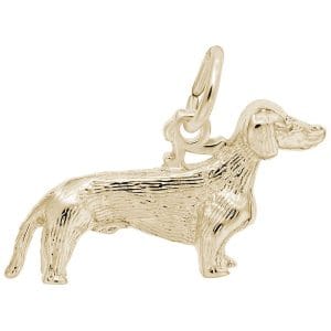 Adorable Dachshund Dog Charm