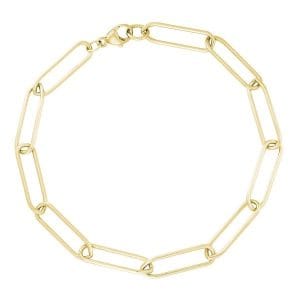 Paperclip Charm Bracelet