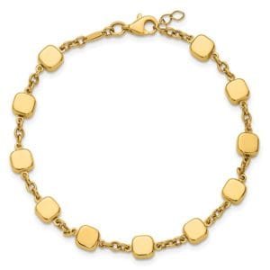 Leslie's Geometric Square Bracelet