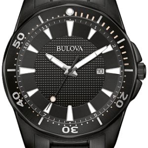 Black Bulova Watch