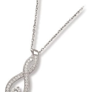 Twisted Loop Pendant