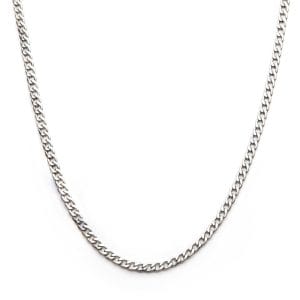6mm Steel Classic Curb Chain Necklace