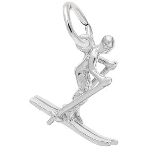 Skier Charm