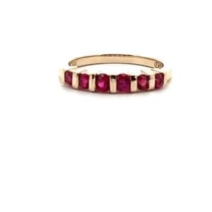 Ruby Anniversary Ring