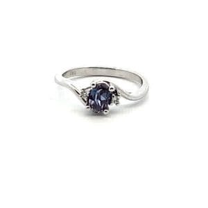 Created Alexandrite Ring