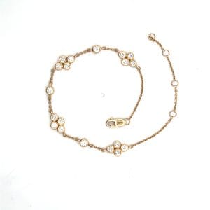 Modern Station Diamond Bracelet