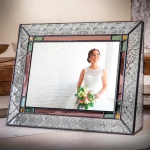 Vintage, Rose, Sage, Amber Picture Frame