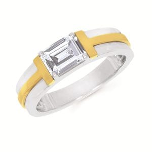 Lab Grown Diamond Men's Ring