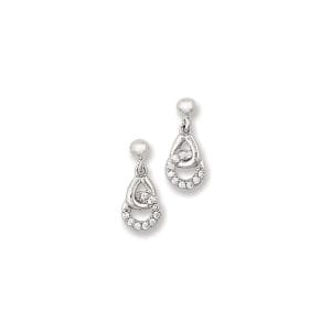 Intertwined Circle Earrings