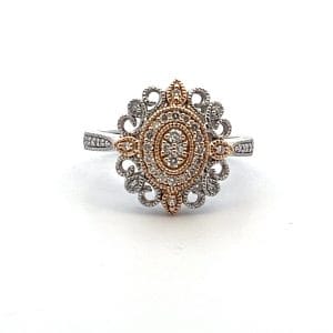Elegant Diamond Cocktail Ring
