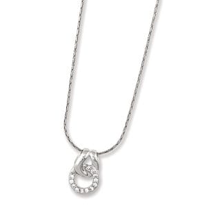 Intertwined Circle Necklace