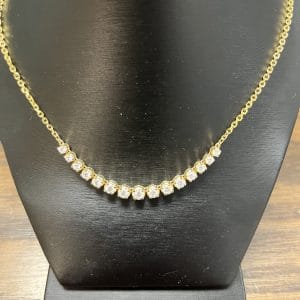 Lab Grown Diamond Necklace