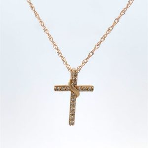 Diamond Cross Necklace