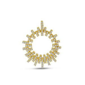 Geometric Diamond Necklace