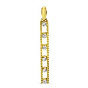 Diamond Bar Necklace