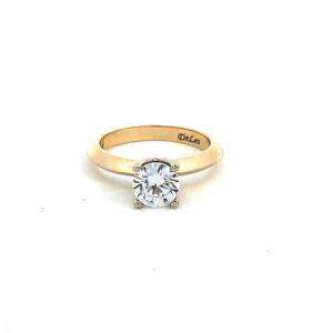 Knife Edge Engagement Ring Mounting