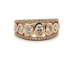 Multi-Shaped Diamond Fashion Ring