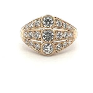 Multi Stone Fashion Ring