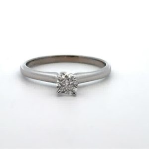 Natural Diamond Engagement Ring