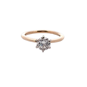 1ct Lab Grown Solitaire Engagement Ring