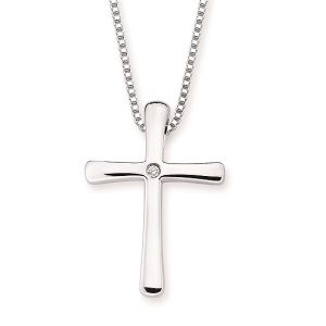 Silver Cross Necklace