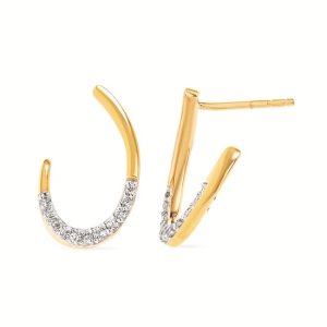 Diamond Post Earrings