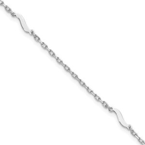 Wave Station Anklet
